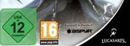Star Wars: The Force Unleashed, the USK square on its front