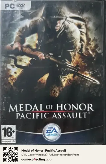 Medal of Honor: Pacific Assault Computer, Netherlands box front