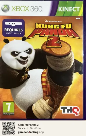 Kung Fu Panda 2 Xbox 360, PAL box front