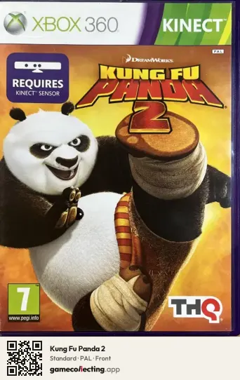 Kung Fu Panda 2 Xbox 360, PAL box front