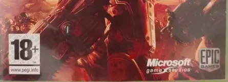 Gears of War 2, the PEGI square on its front