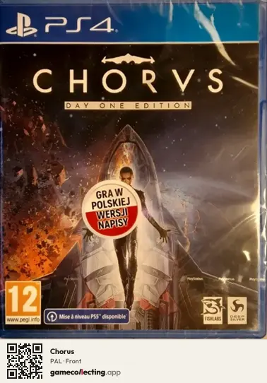 Chorus PlayStation 4, PAL box front