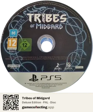 Tribes of Midgard PlayStation 5, PAL disc