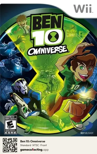 Ben 10: Omniverse Nintendo Wii, NTSC box front