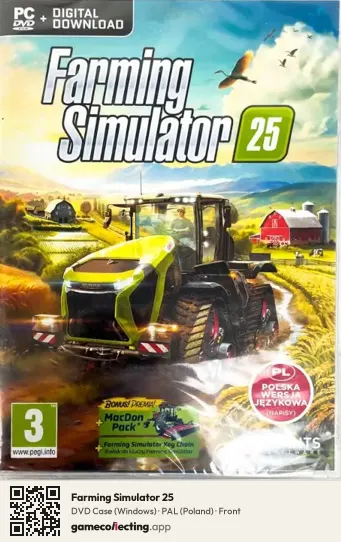 Farming Simulator 25 Computer, Poland box front