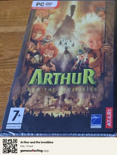 Arthur and the Invisibles Computer, PAL box front