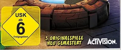Crash Bandicoot N. Sane Trilogy, the USK square on its front