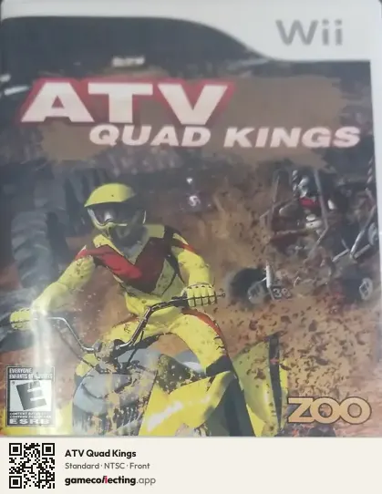 ATV Quad Kings Nintendo Wii, NTSC box front