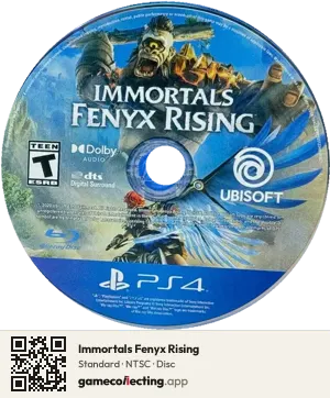 Immortals Fenyx Rising PlayStation 4, NTSC disc