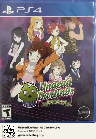Undead Darlings: No Cure for Love PlayStation 4, NTSC box front