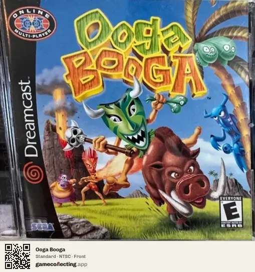 Ooga Booga Sega Dreamcast, NTSC box front