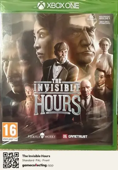 The Invisible Hours Xbox One, PAL box front