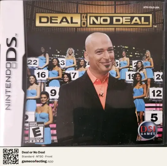 Deal or No Deal Nintendo DS, NTSC box front