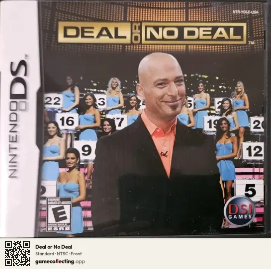 Deal or No Deal Nintendo DS, NTSC box front