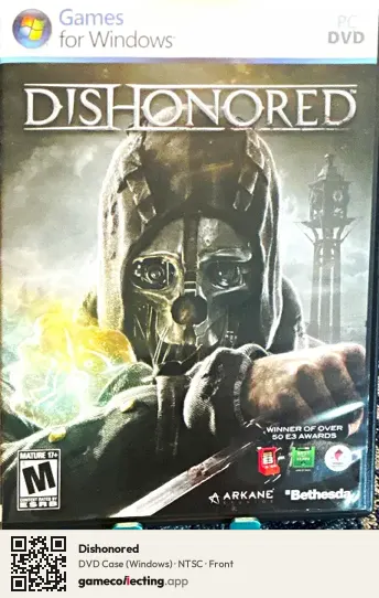 Dishonored Computer, NTSC box front