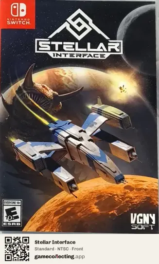 Stellar Interface Nintendo Switch, NTSC box front