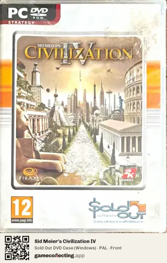 Sid Meier's Civilization IV Computer, PAL box front