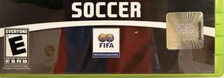 FIFA 07, the ESRB box on its front