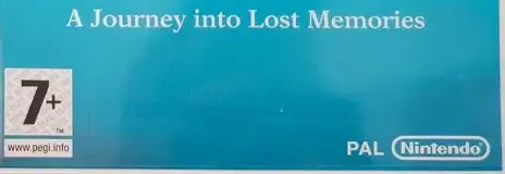 Another Code: R: A Journey into Lost Memories, the PEGI square on its front