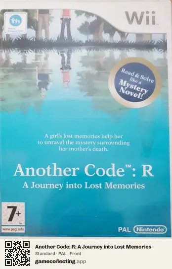 Another Code: R: A Journey into Lost Memories Nintendo Wii, PAL box front