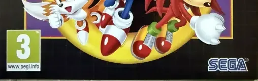 Sonic Origins Plus, the USK square on its front