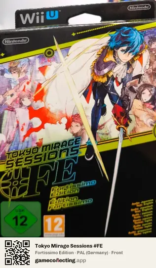 Tokyo Mirage Sessions #FE Nintendo Wii U, Germany box front
