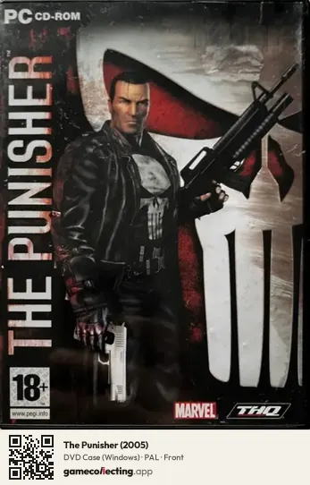 The Punisher (2005) Computer, PAL box front