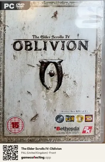 The Elder Scrolls IV: Oblivion Computer, United Kingdom box front