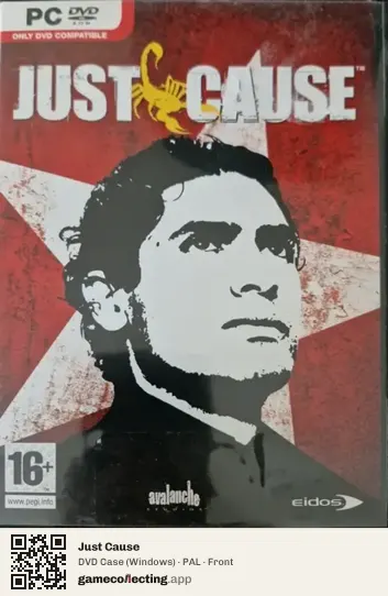 Just Cause Computer, PAL box front
