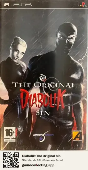 Diabolik: The Original Sin PlayStation Portable, France box front