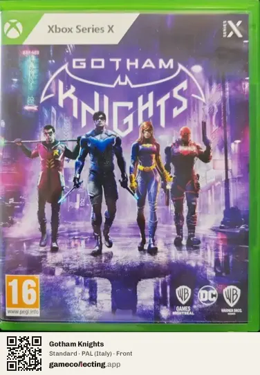 Gotham Knights Xbox Series X, Italy box front