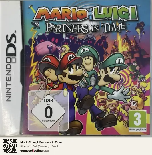 Mario & Luigi: Partners in Time Nintendo DS, Germany box front