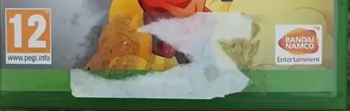 Dragon Ball Z: Kakarot, the PEGI square on its front