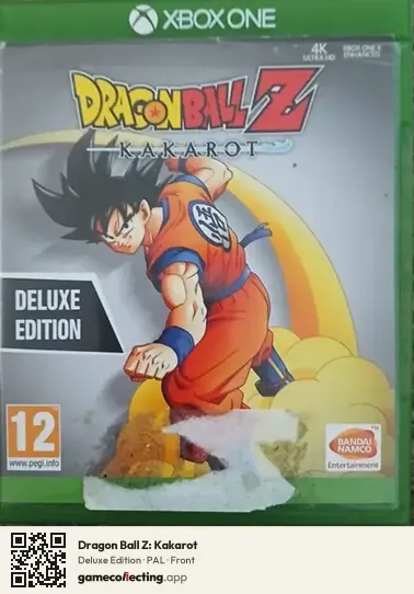 Dragon Ball Z: Kakarot Xbox One, PAL box front