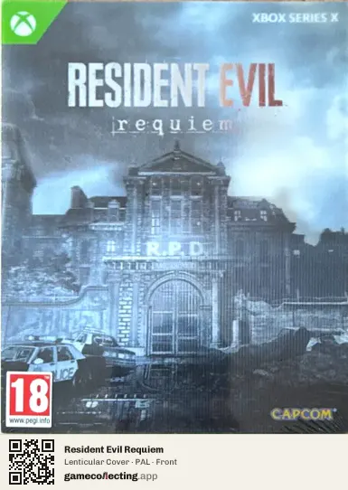 Resident Evil Requiem Xbox Series X, PAL box front