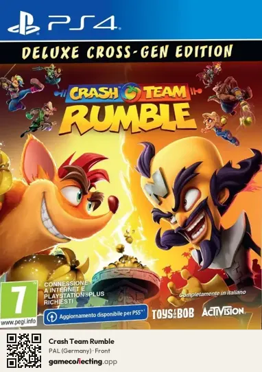 Crash Team Rumble PlayStation 4, Germany box front