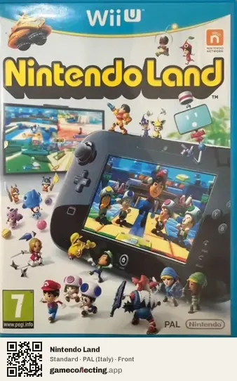 Nintendo Land Nintendo Wii U, Italy box front