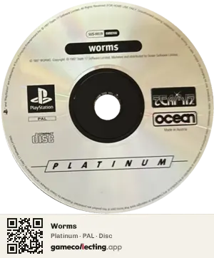Worms PlayStation, PAL disc