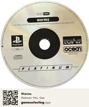 Worms PlayStation, PAL disc