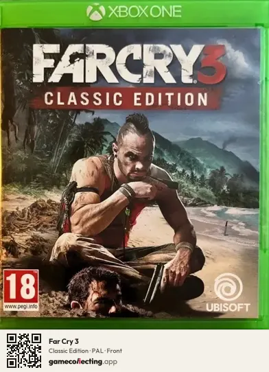 Far Cry 3 Xbox One, PAL box front