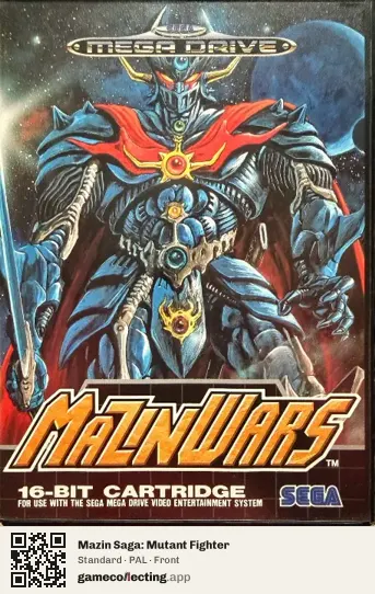 Mazin Saga: Mutant Fighter Sega Mega Drive / Genesis, PAL box front