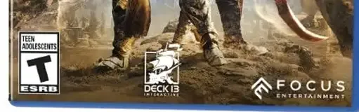 Atlas Fallen, the ESRB box on its front