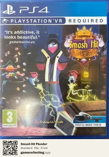 Smash Hit Plunder PlayStation 4, PAL box front