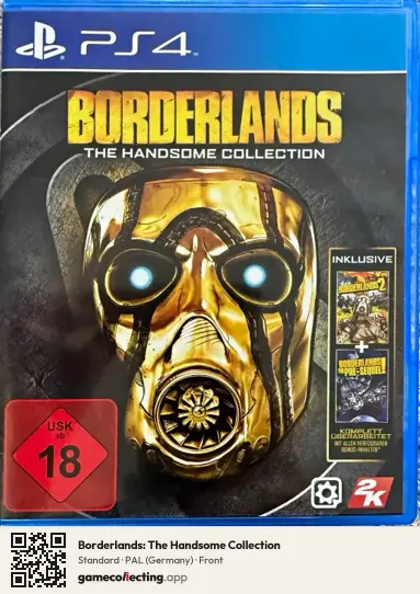 Borderlands: The Handsome Collection PlayStation 4, Germany box front