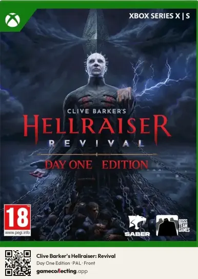 Clive Barker's Hellraiser: Revival Xbox Series X, PAL box front