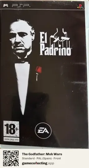 The Godfather: Mob Wars PlayStation Portable, Spain box front