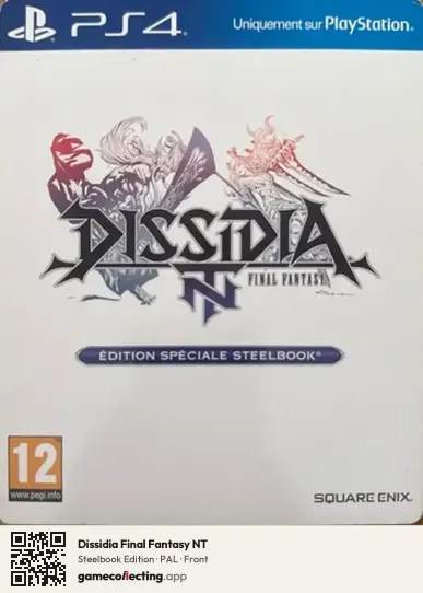 Dissidia Final Fantasy NT PlayStation 4, PAL box front