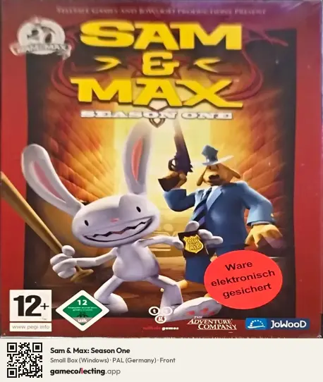 Sam & Max: Season One Computer, Germany box front