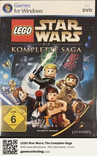 LEGO Star Wars: The Complete Saga Computer, Germany box front