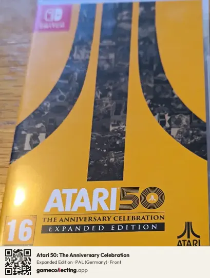 Atari 50: The Anniversary Celebration Nintendo Switch, Germany box front